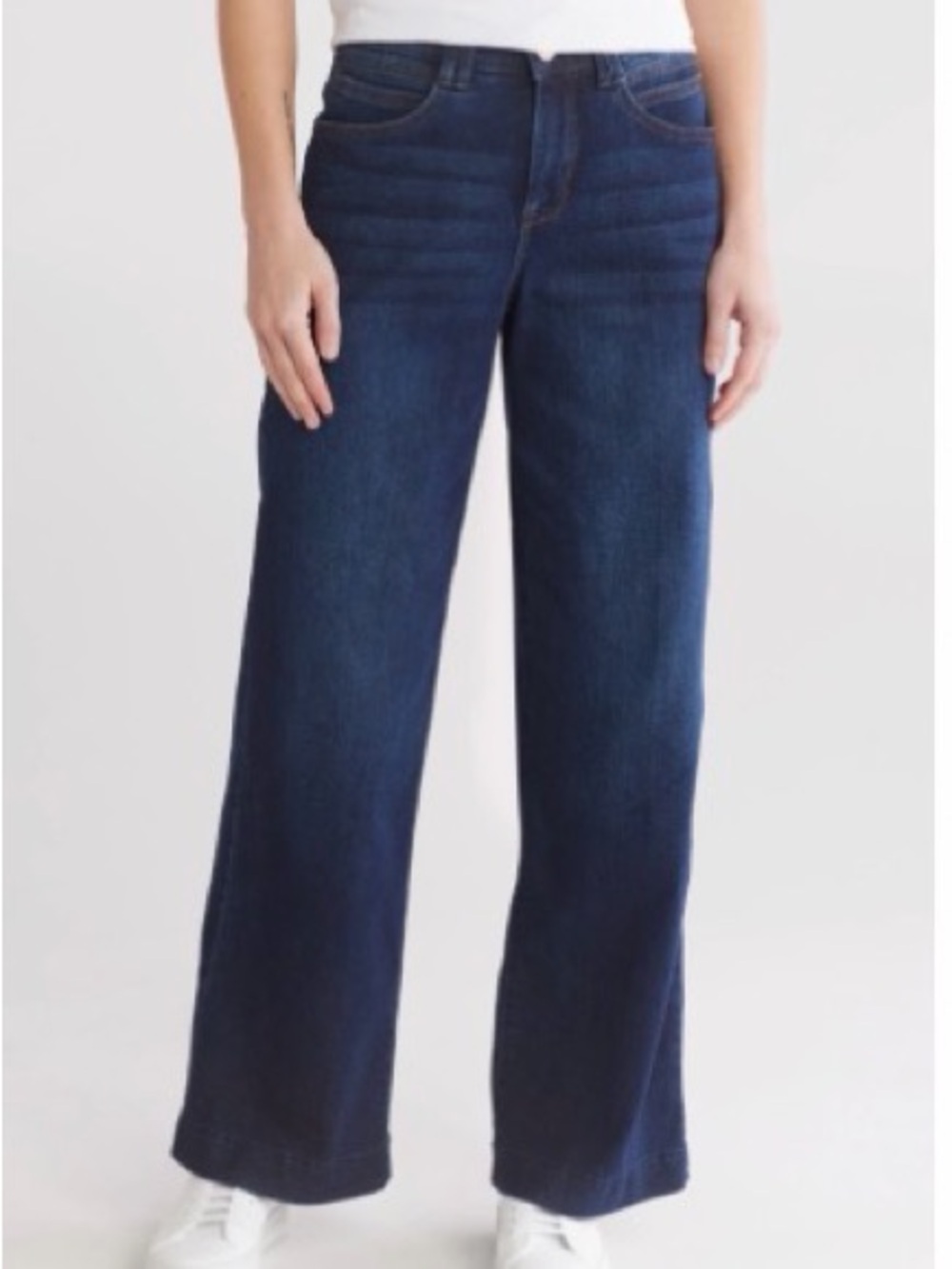 Democracy indigo Wide Leg Women's Jeans 12
